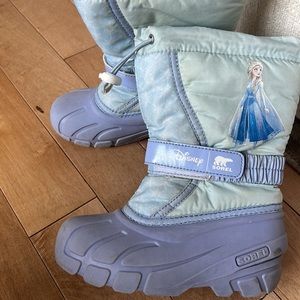Sorel girls Frozen💙 boots